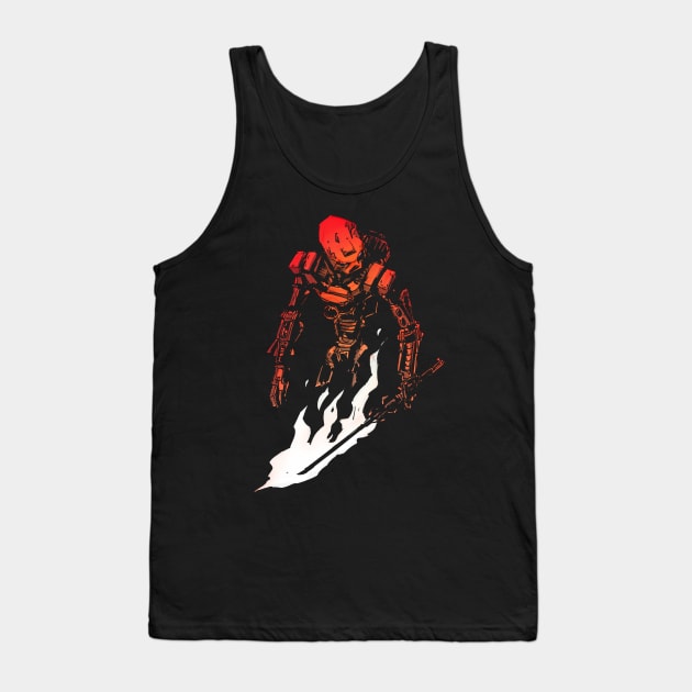 T O A . O F . F I R E Tank Top by Creative Mechanics